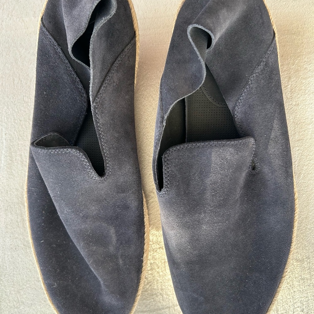 Vince Easton Leather Espadrille